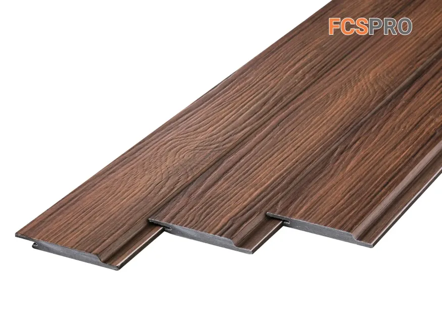 Фиброцементный сайдинг FCSPRO Click Shtil Золотой орех купить в Краснодаре