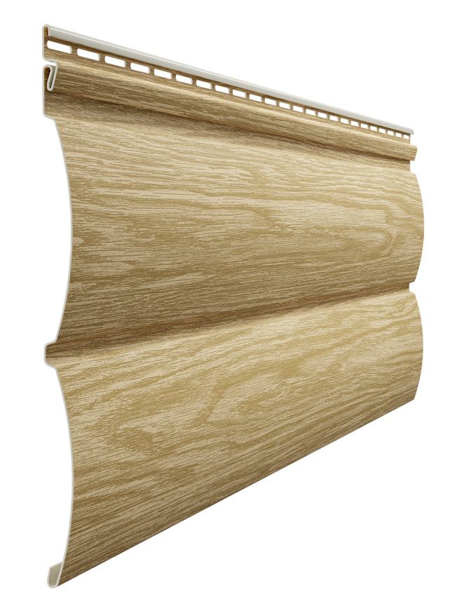 Виниловый сайдинг Docke, Монреаль Блок-Хаус D4.7T, Зрелый каштан купить в Краснодаре