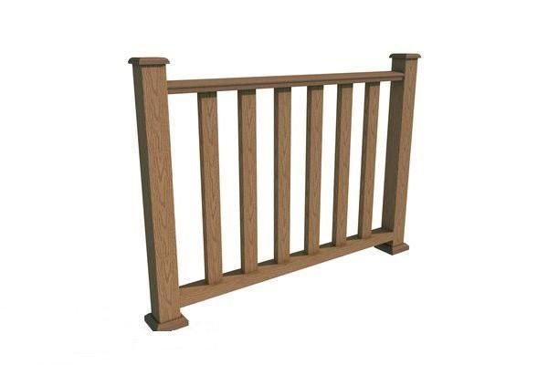 Ограждения из древесно-полимерного композита WOODVEX купить в Краснодаре