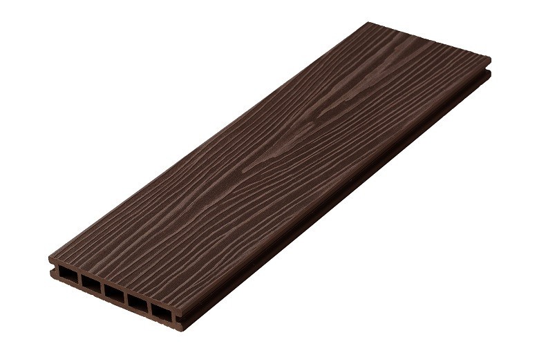 Террасная доска из ДПК RusDecking Unodeck Ultra - цвет Венге купить в Краснодаре