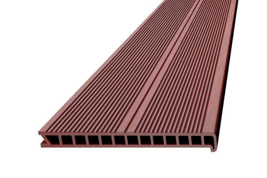 Ступень ДПК Deckron Woodlike (пустотелая) Коричневый купить в Краснодаре