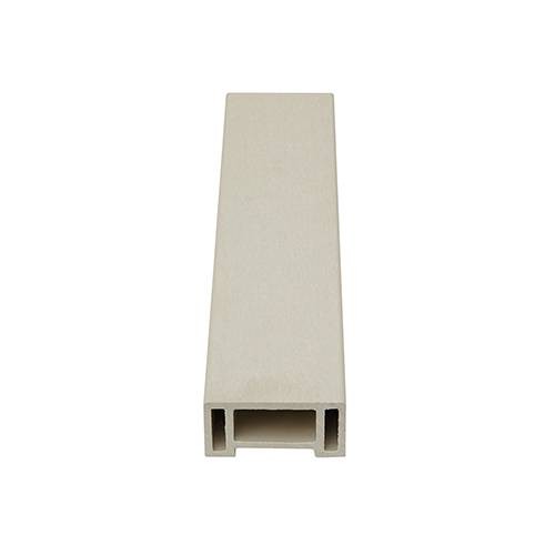 Перила из профиля CM Decking 90х45 в цвете белое дерево купить в Краснодаре