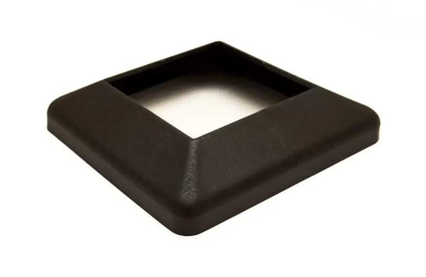 Крышка нижняя ПВХ для столба 100х100 Deckart Графит купить в Краснодаре