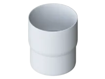 Муфта трубная, Альта-Профиль, Элит Белый.