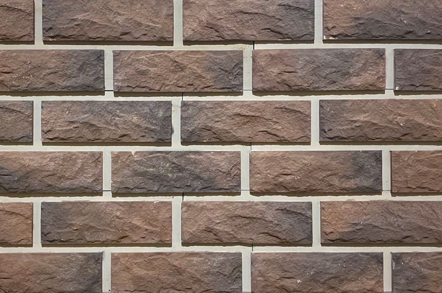 Фиброцементные панели КАНЬОН Сколотый кирпич - 27 купить в Краснодаре