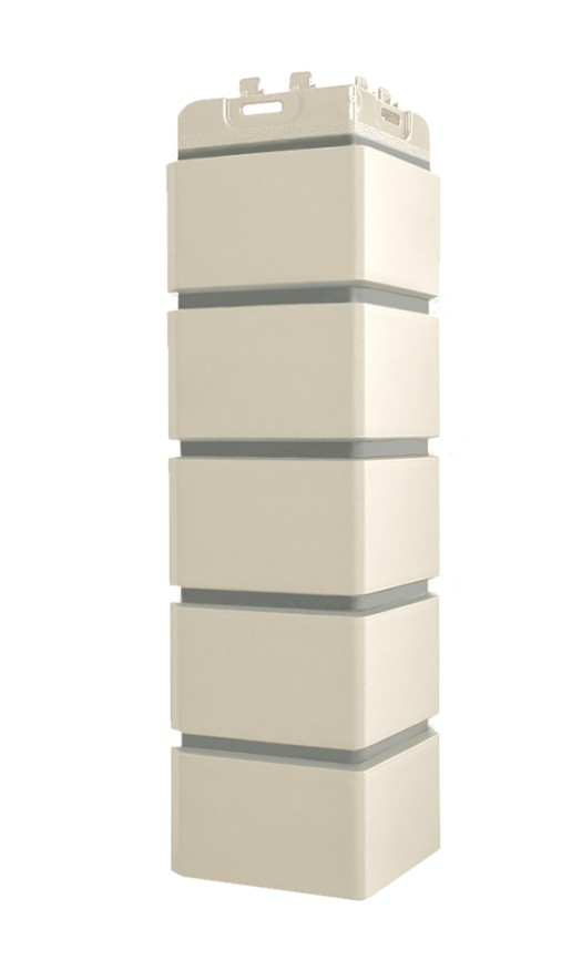 Угол Grand Line, Клинкерный кирпич Design, Молочный цвет. купить в Краснодаре