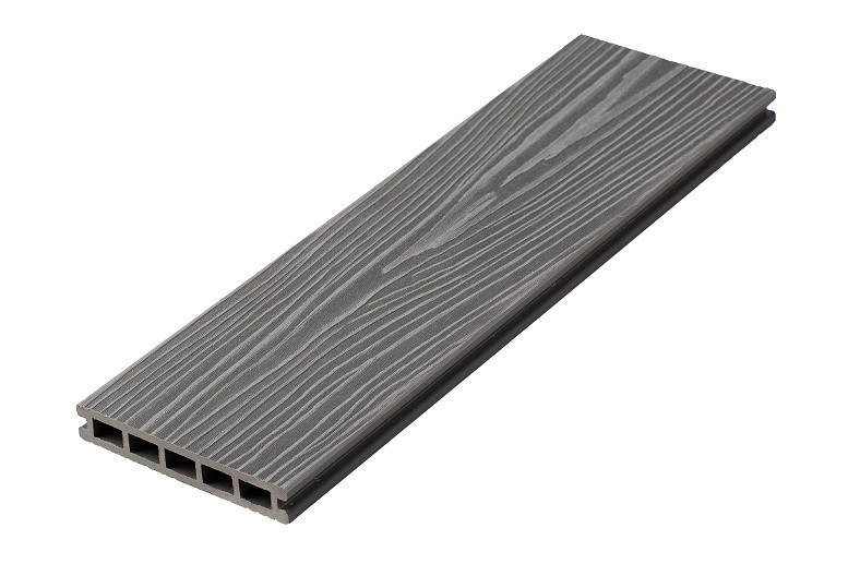 Террасная доска из ДПК RusDecking Unodeck Ultra - Цвет: Серый купить в Краснодаре