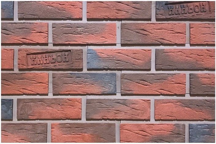 Фиброцементные панели КАНЬОН Клинкер с перекрытием шва - 32 купить в Краснодаре