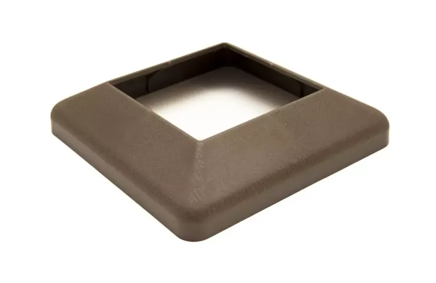 Крышка нижняя ПВХ для столба 100х100 Deckart Венге купить в Краснодаре