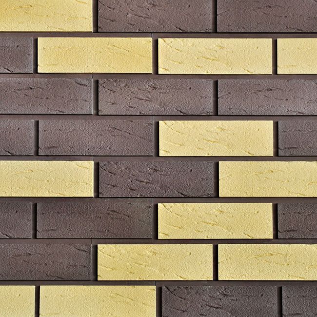 Фасадная плитка Кирисс Фасад, Гладкий кирпич с фаской и расшивкой шва №6 купить в Краснодаре