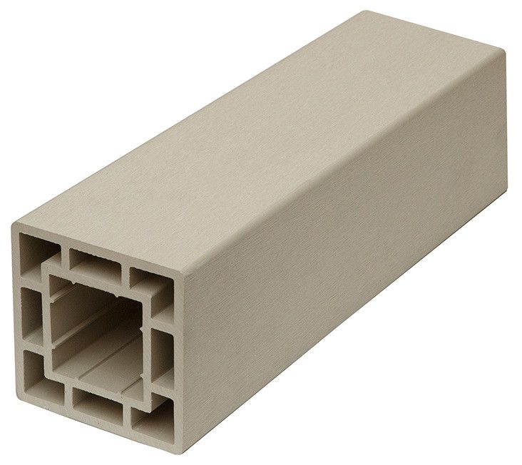 Столб для ограждения CM Decking 120x120 Белое дерево купить в Краснодаре