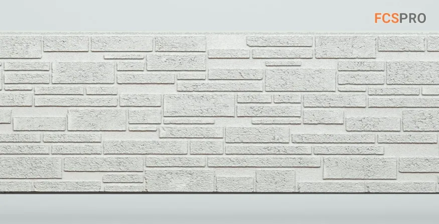 Фиброцементные панели FCS Simple АА1 (под камень) купить в Краснодаре