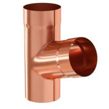 Тройник Aquasystem из меди 150/100