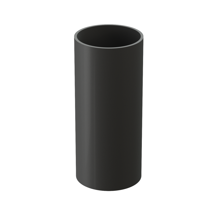 Труба водосточная 3м Docke Lux, Графит купить в Краснодаре