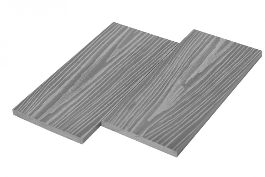 Заборная доска RusDecking UnoDeck Forte - Цвет Серый купить в Краснодаре