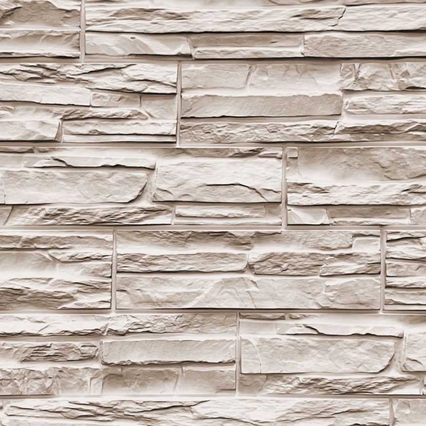 Фасадная панель FineBer Скол, Светло-бежевый купить в Краснодаре