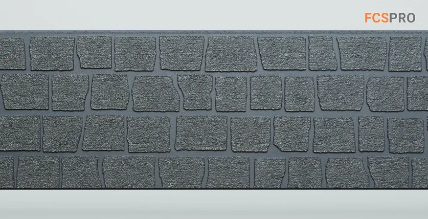 Фиброцементные панели FCS Simple АА2 (под камень) купить в Краснодаре