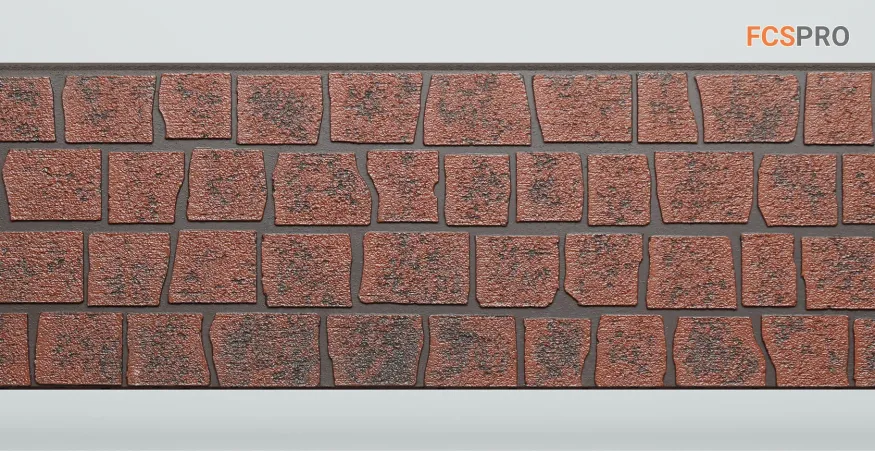 Фиброцементные панели FCS Simple АА2 (под камень) купить в Краснодаре