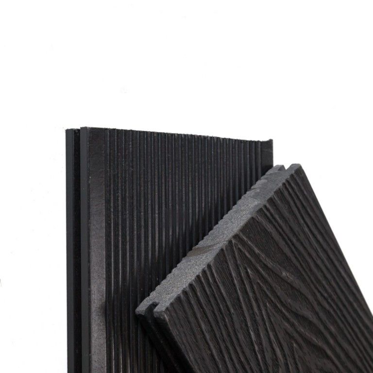 Террасная доска Ecodecking Экстра 3D Графит купить в Краснодаре