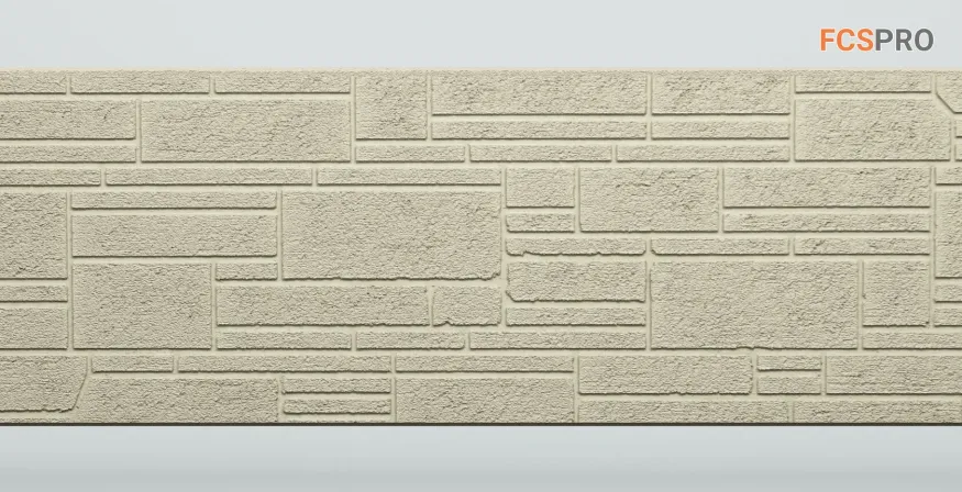 Фиброцементные панели FCS Simple АА3 (под камень) купить в Краснодаре