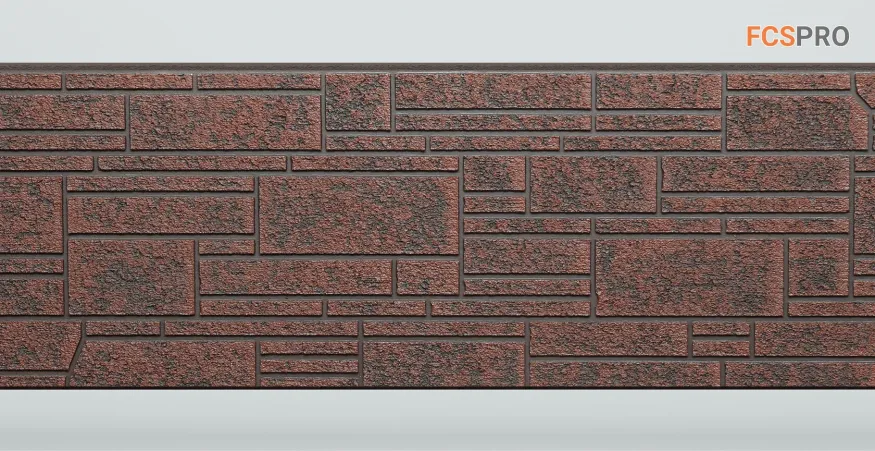 Фиброцементные панели FCS Simple АА3 (под камень) купить в Краснодаре