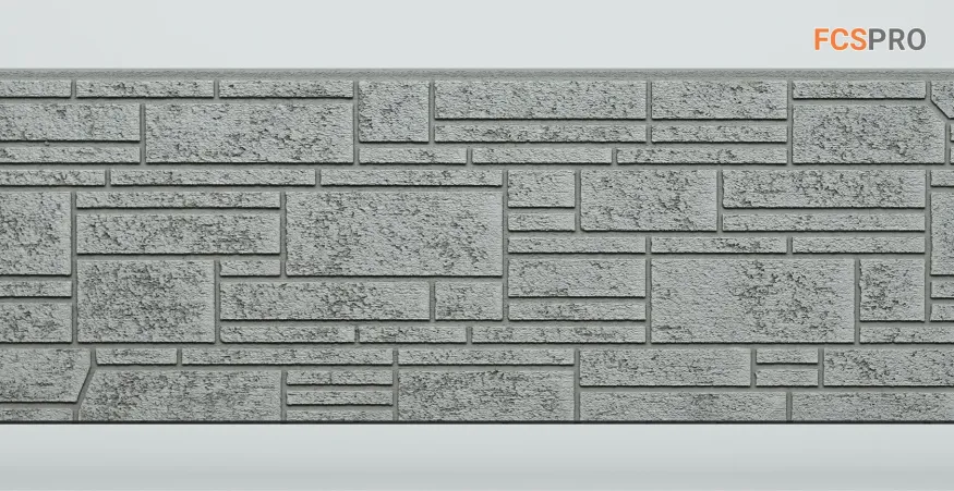 Фиброцементные панели FCS Simple АА3 (под камень) купить в Краснодаре