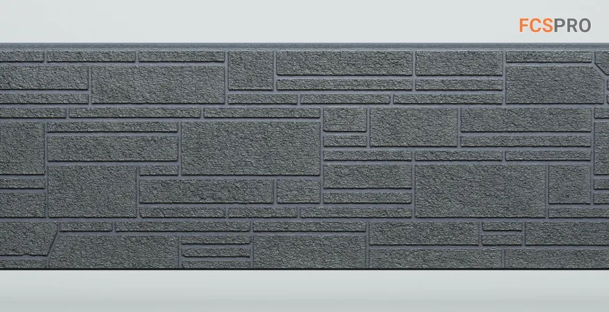 Фиброцементные панели FCS Simple АА3 (под камень) купить в Краснодаре