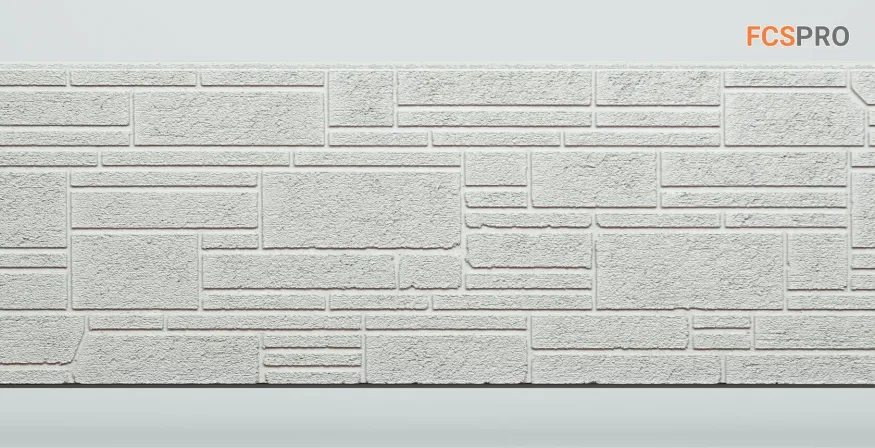 Фиброцементные панели FCS Simple АА3 (под камень) купить в Краснодаре