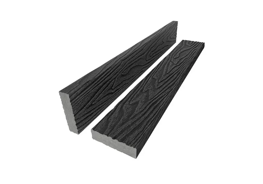 Брус лавочный 3D-тиснение 20×80 — Графит купить в Краснодаре