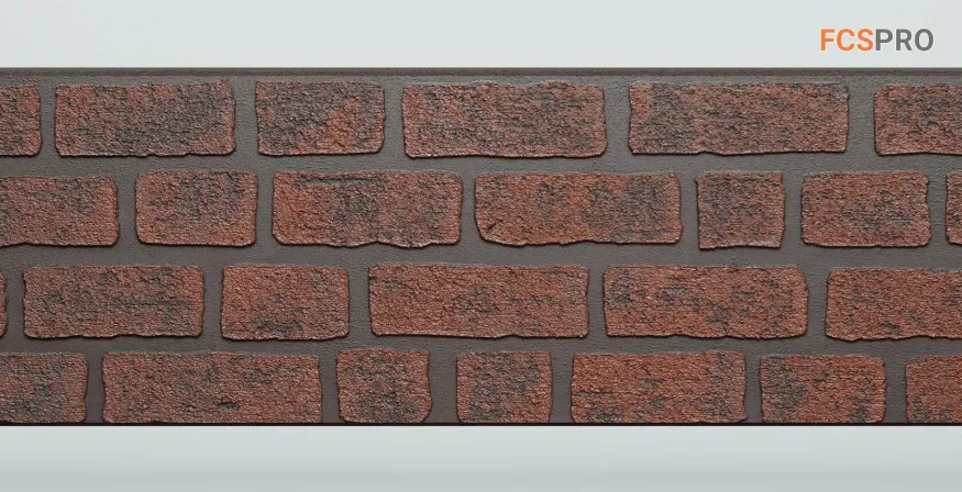 Фиброцементные панели FCS Simple АА4 (под кирпич) купить в Краснодаре