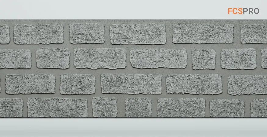 Фиброцементные панели FCS Simple АА4 (под кирпич) купить в Краснодаре