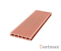 Террасная доска из ДПК VELVET CLASSIC Терракотовый