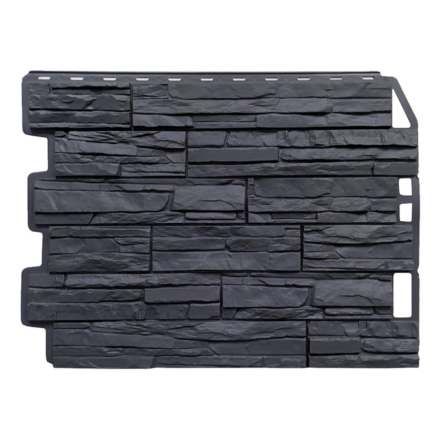 Фасадная панель FineBer Скол, Асфальт купить в Краснодаре