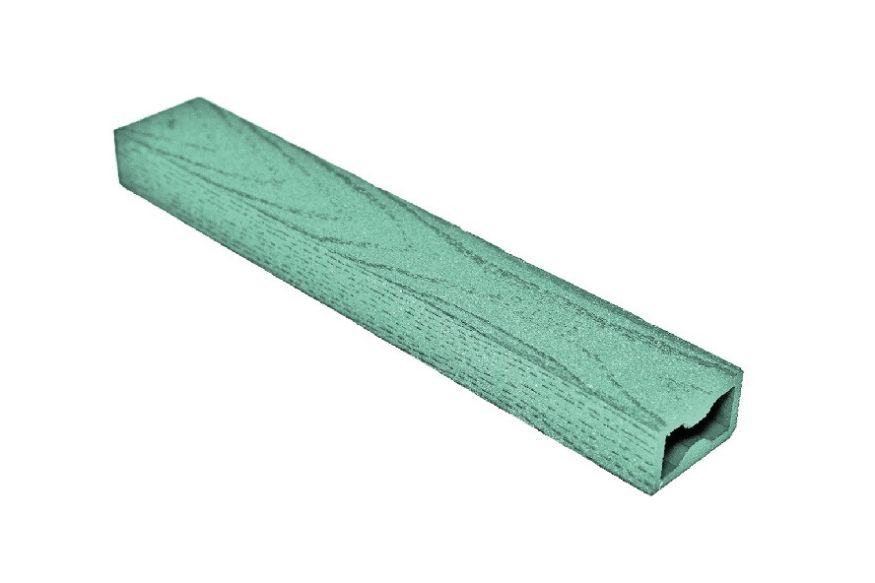 Балясина ДПК АЙ-ТЕХПЛАСТ 50x30 мм зеленого цвета. купить в Краснодаре