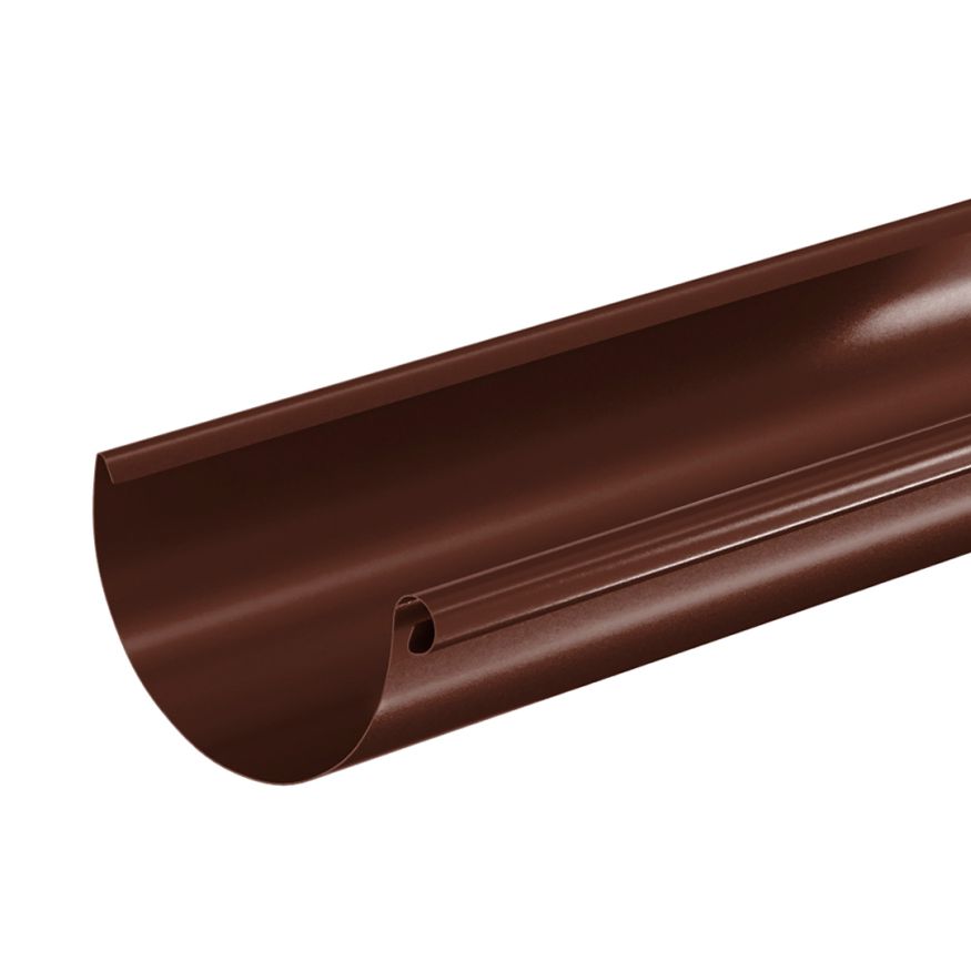 Желоб водосточный Aquasystem, RAL 8017 Тёмно Коричневый 150/100 купить в Краснодаре