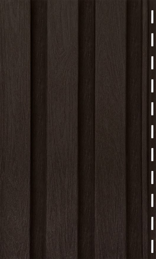 Сайдинг Ю-Пласт, Тимберблок, Рейка фасадная, Орех тёмный купить в Краснодаре