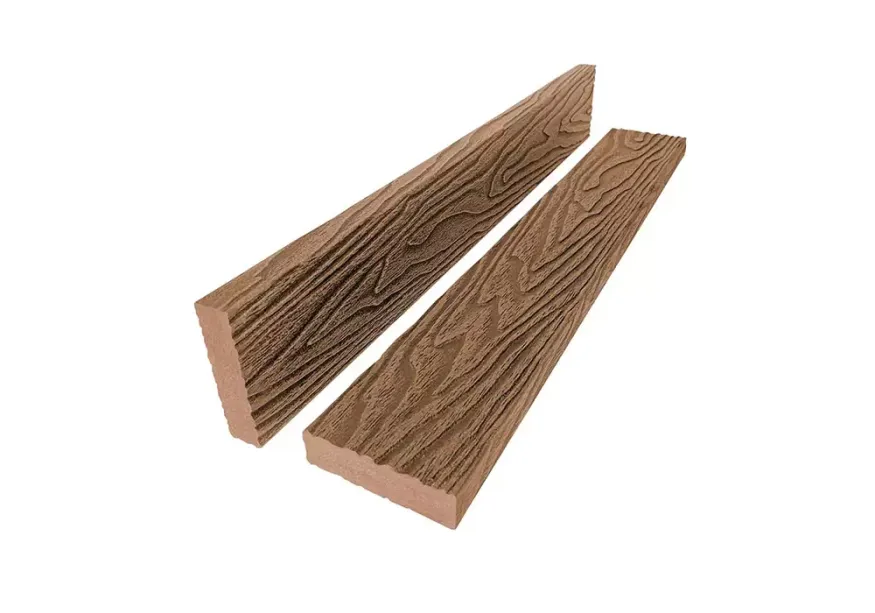 Брус лавочный 3D-тиснение 20×80 — Махагон купить в Краснодаре