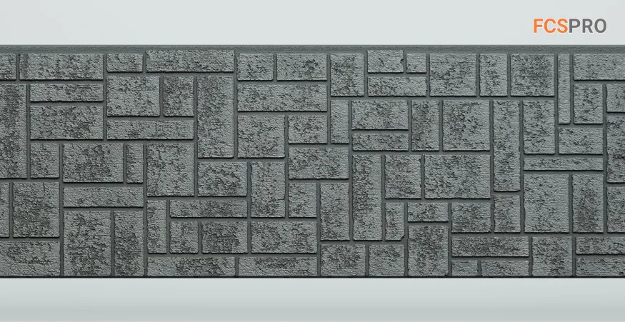 Фиброцементные панели FCS Simple АА5 (под камень) купить в Краснодаре