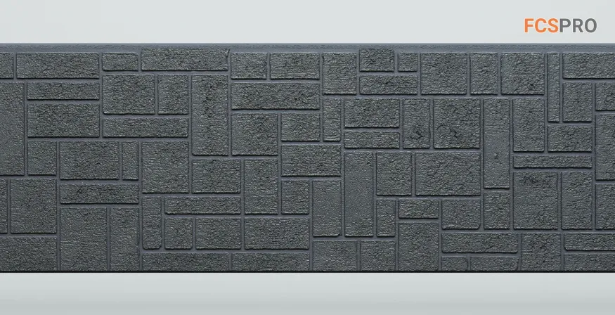 Фиброцементные панели FCS Simple АА5 (под камень) купить в Краснодаре