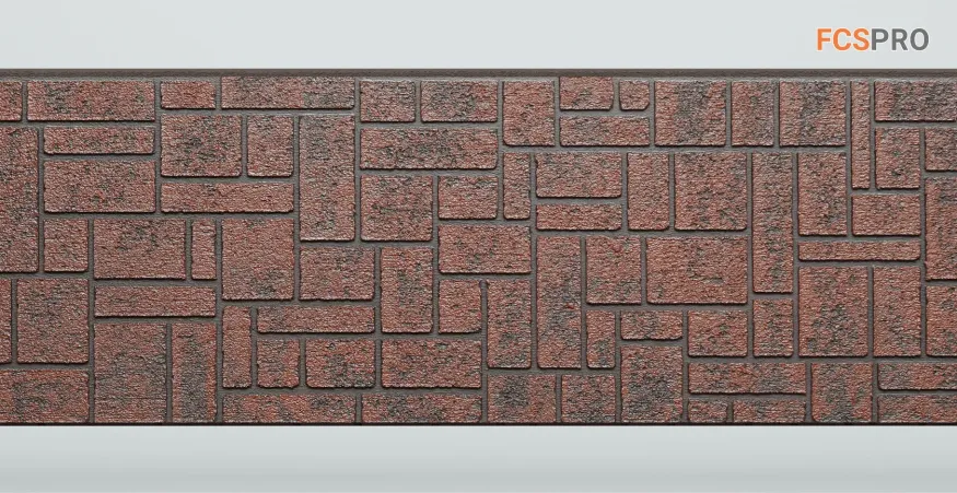 Фиброцементные панели FCS Simple АА5 (под камень) купить в Краснодаре