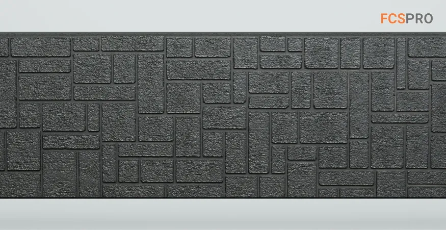 Фиброцементные панели FCS Simple АА5 (под камень) купить в Краснодаре