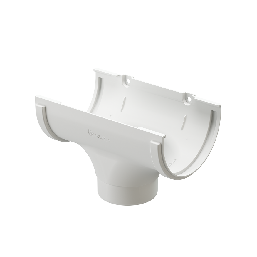 Воронка водосточная Docke Standard, белая купить в Краснодаре