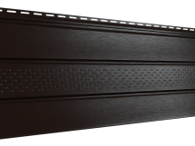 Софит PRO классический Ю-пласт, Коричневый (с частичной перфорацией)