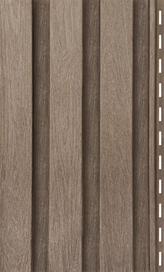 Сайдинг Ю-Пласт, Тимберблок, Рейка фасадная, Орех светлый купить в Краснодаре