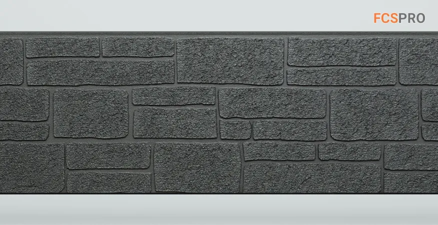 Фиброцементные панели FCS Simple АА6 (под камень) купить в Краснодаре