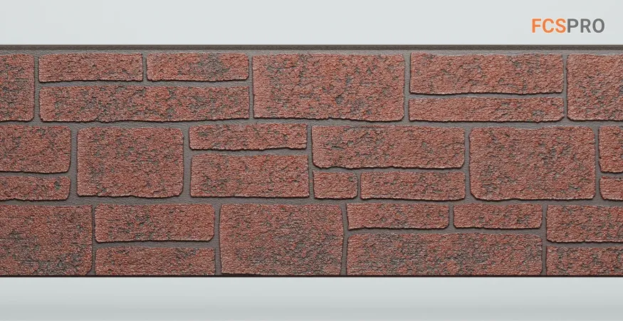 Фиброцементные панели FCS Simple АА6 (под камень) купить в Краснодаре