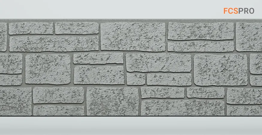 Фиброцементные панели FCS Simple АА6 (под камень) купить в Краснодаре