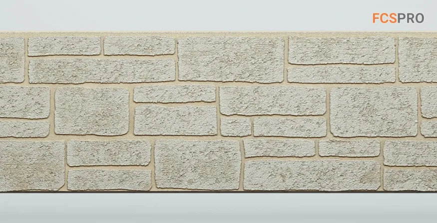 Фиброцементные панели FCS Simple АА6 (под камень) купить в Краснодаре