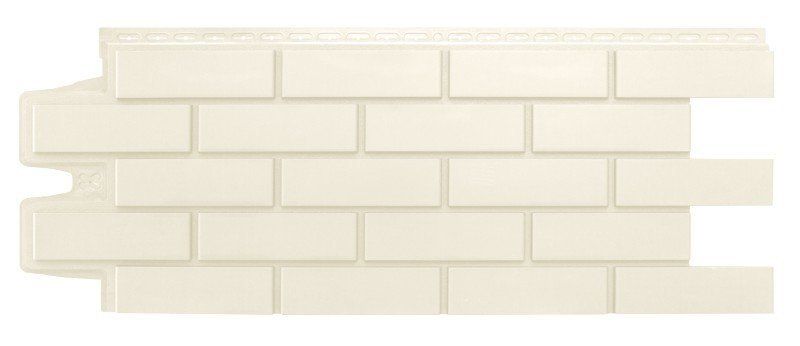 Фасадные панели Grand Line, Клинкерный кирпич Classic, Молочный купить в Краснодаре