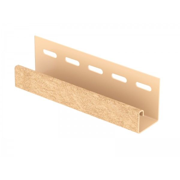 J-планка Ю-пласт Стоун Хаус Кирпич, Песочный купить в Краснодаре